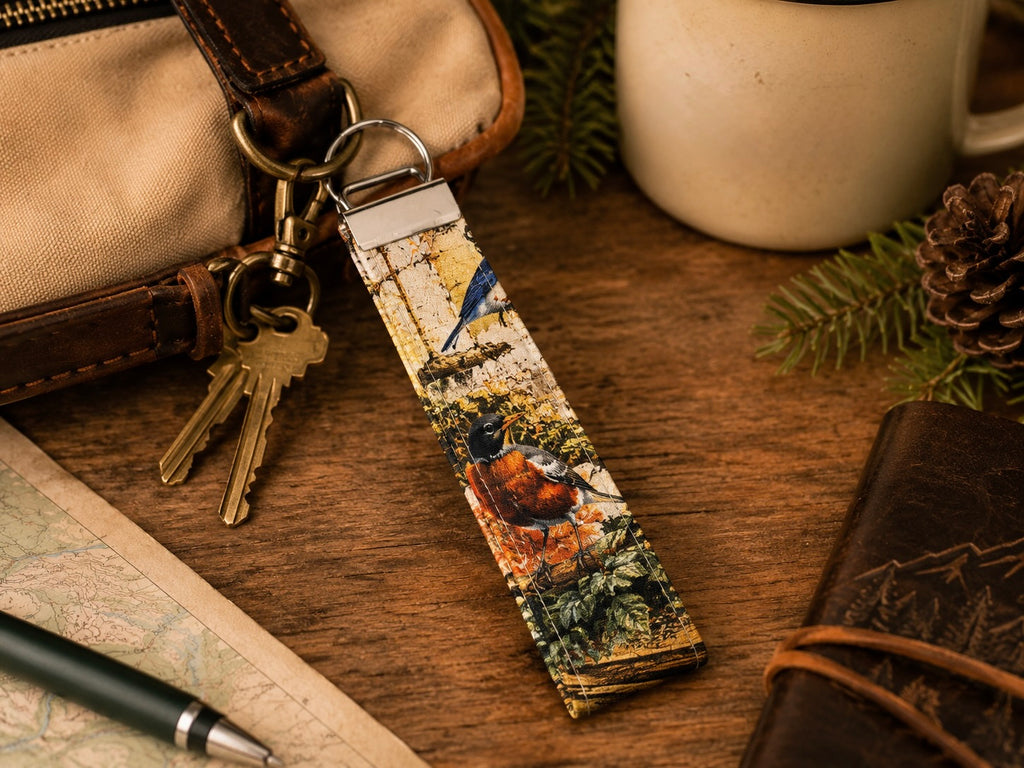Bird Print Keychain product image 1