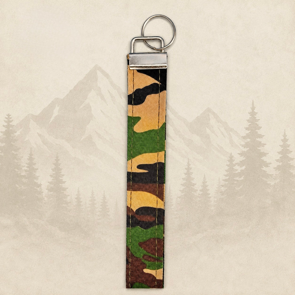 Camo Print Keychain product view 2