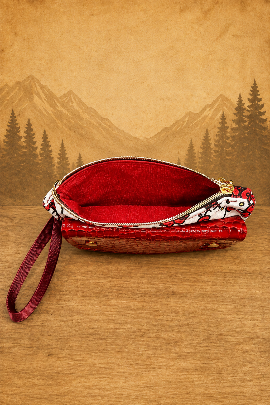 Cute Cat Bow Wrist Wallet product view 5