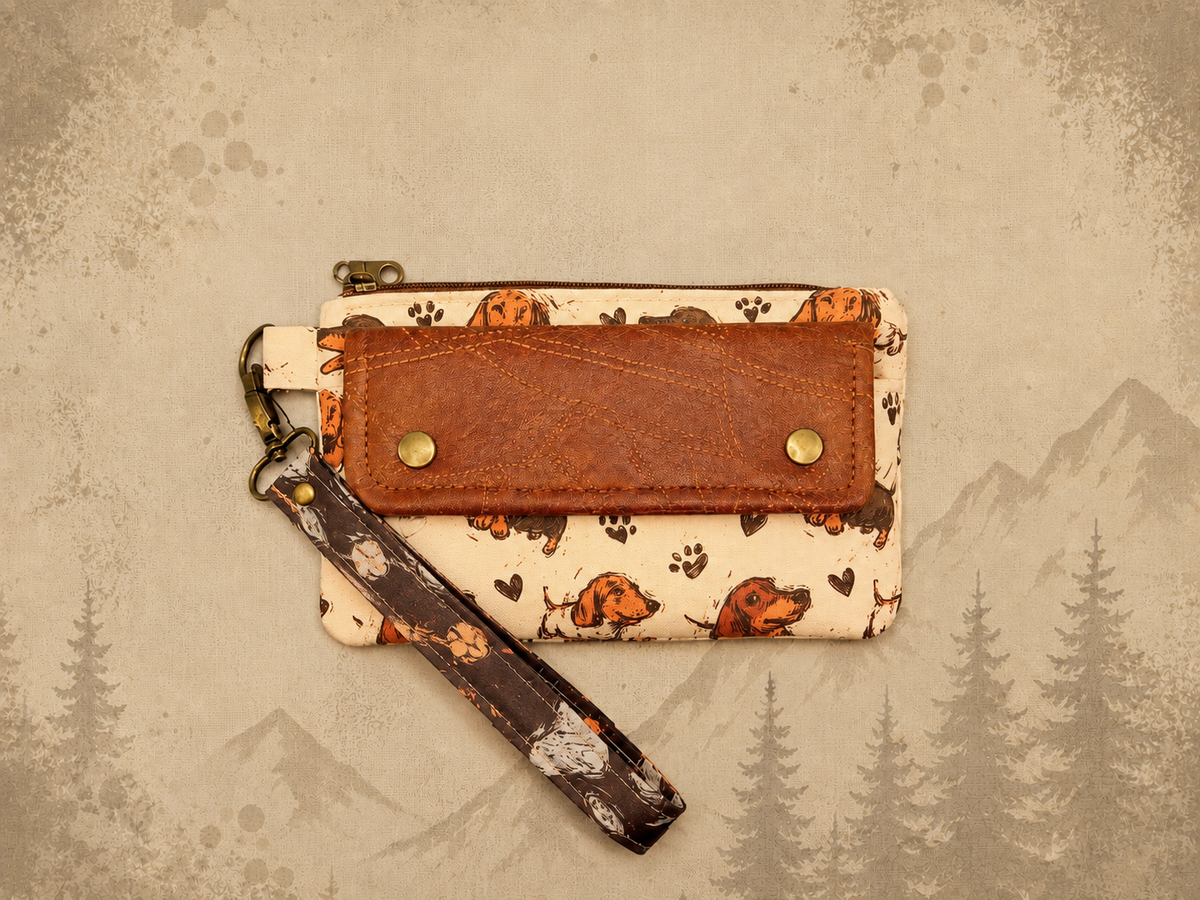 Dachshund Wrist Wallet product view 2