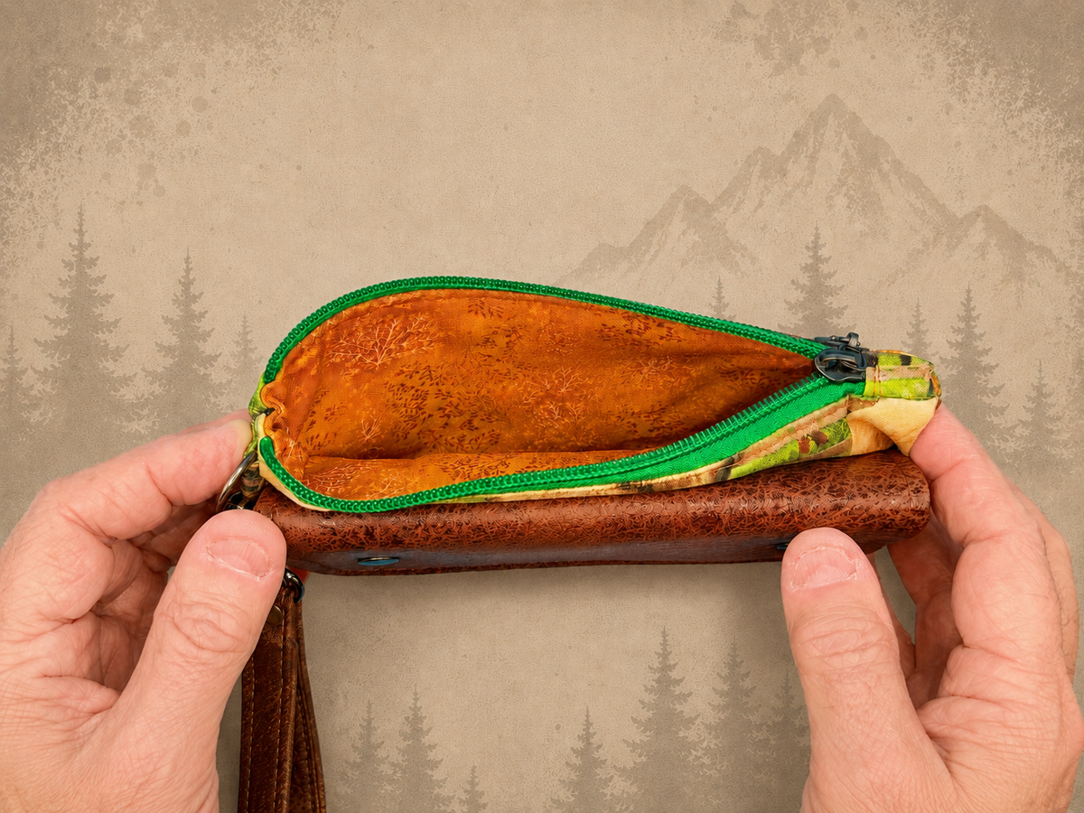 Highland Cow Wrist Wallet product view 4