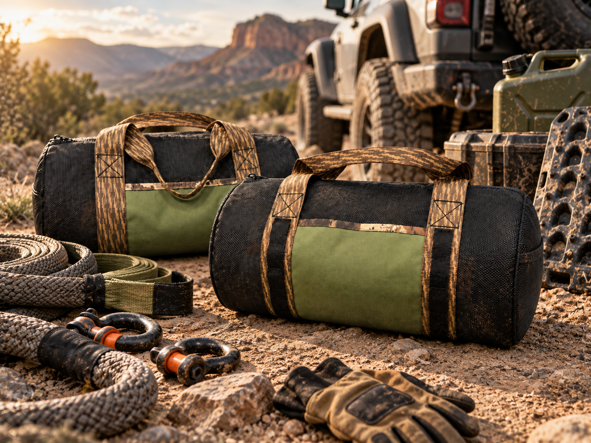 Heavy Duty Mesh Utility Duffel product image 1