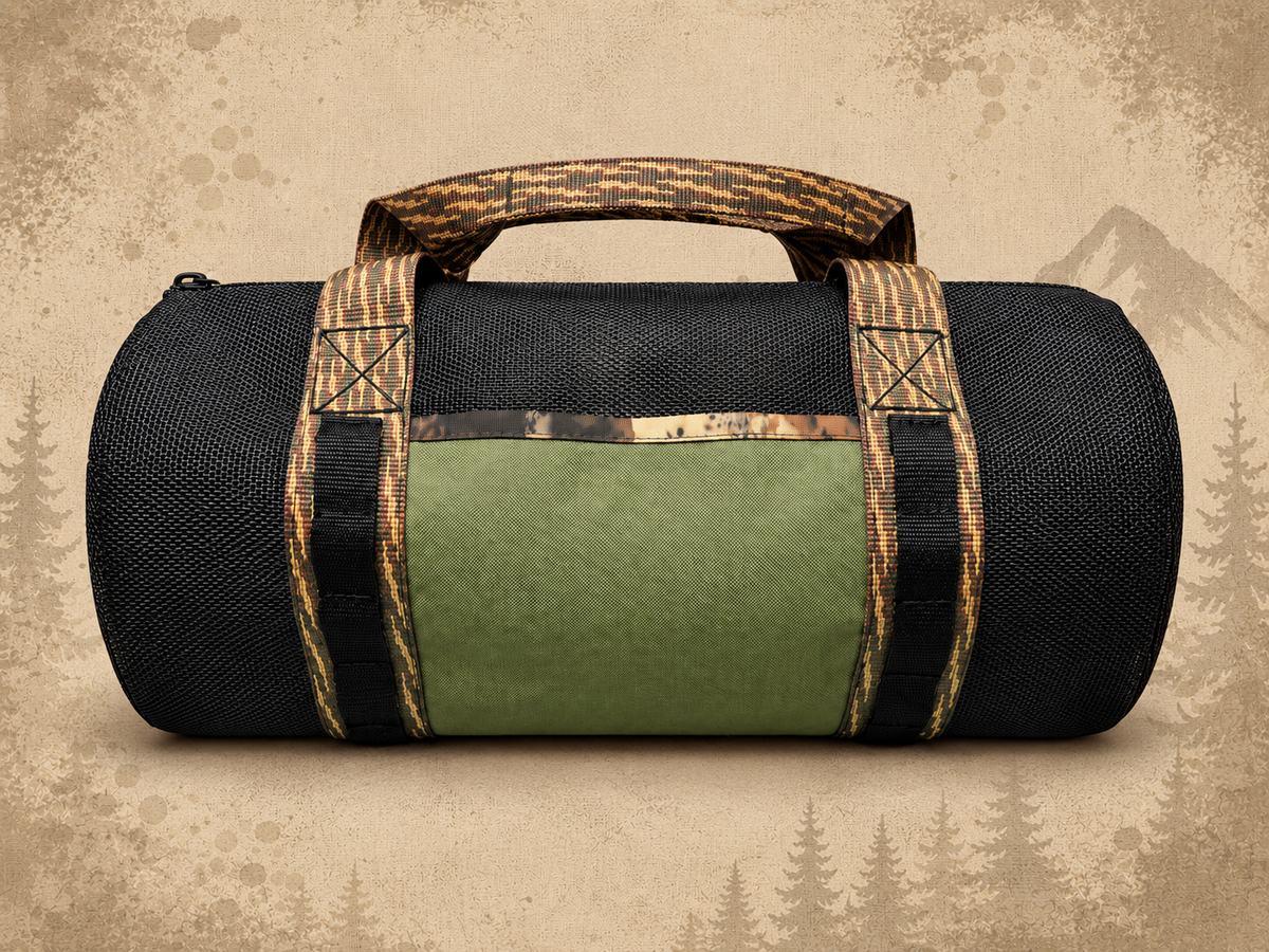 Heavy Duty Mesh Utility Duffel product view 2