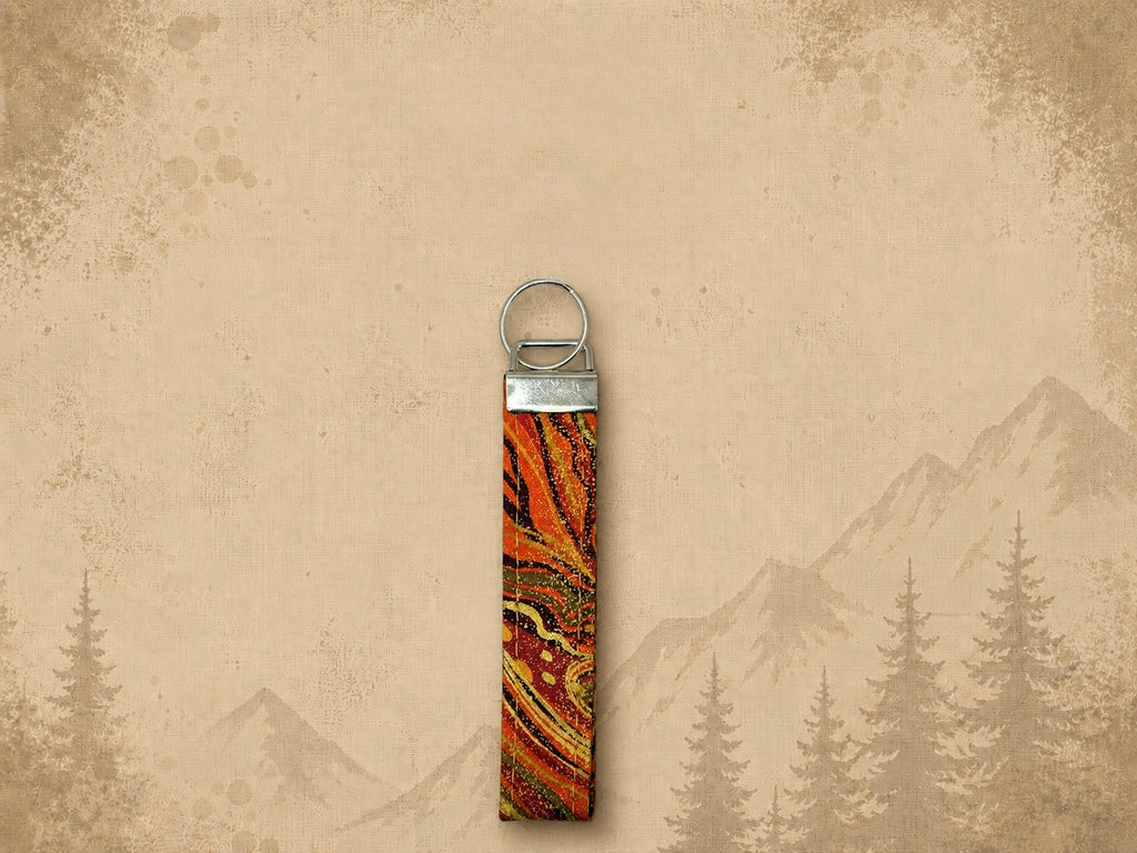 Metallic Wave Keychain product view 2