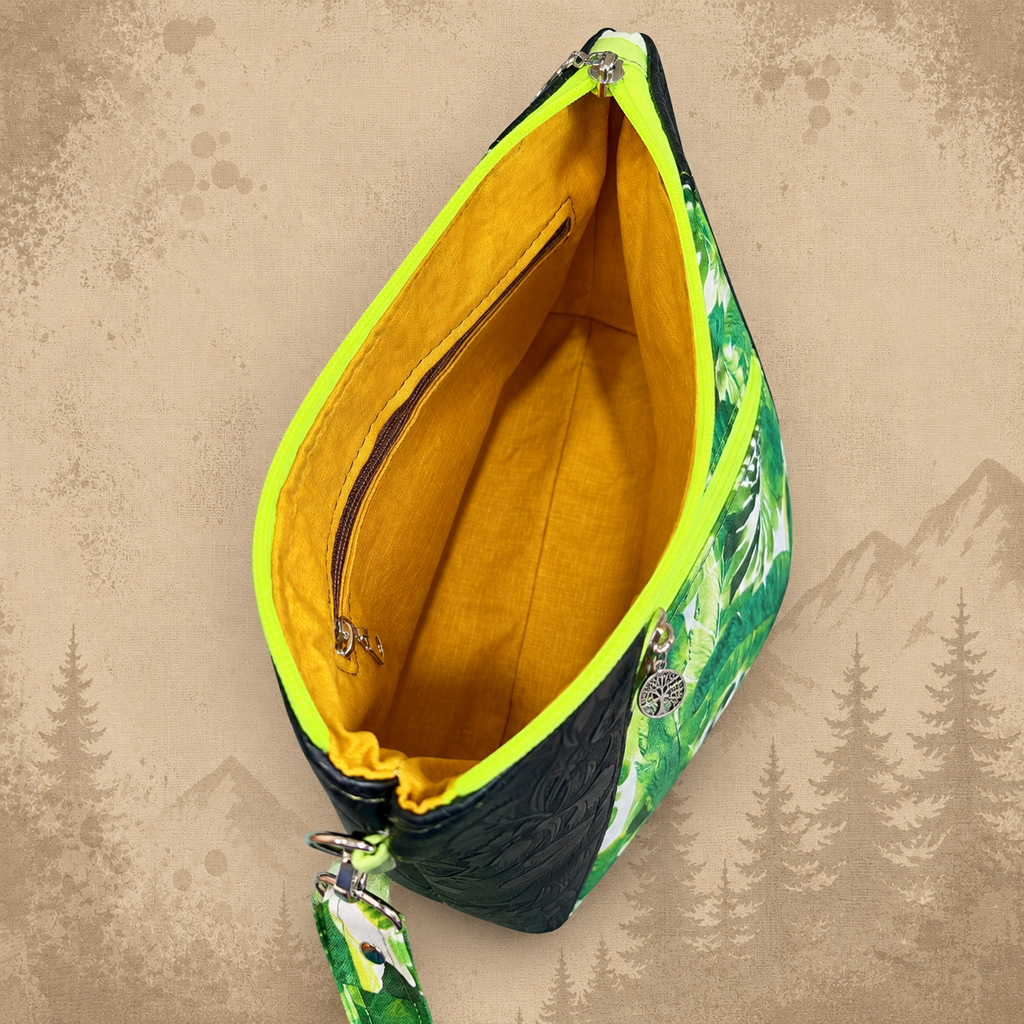 Neon Leaf Crossbody Bag product view 5