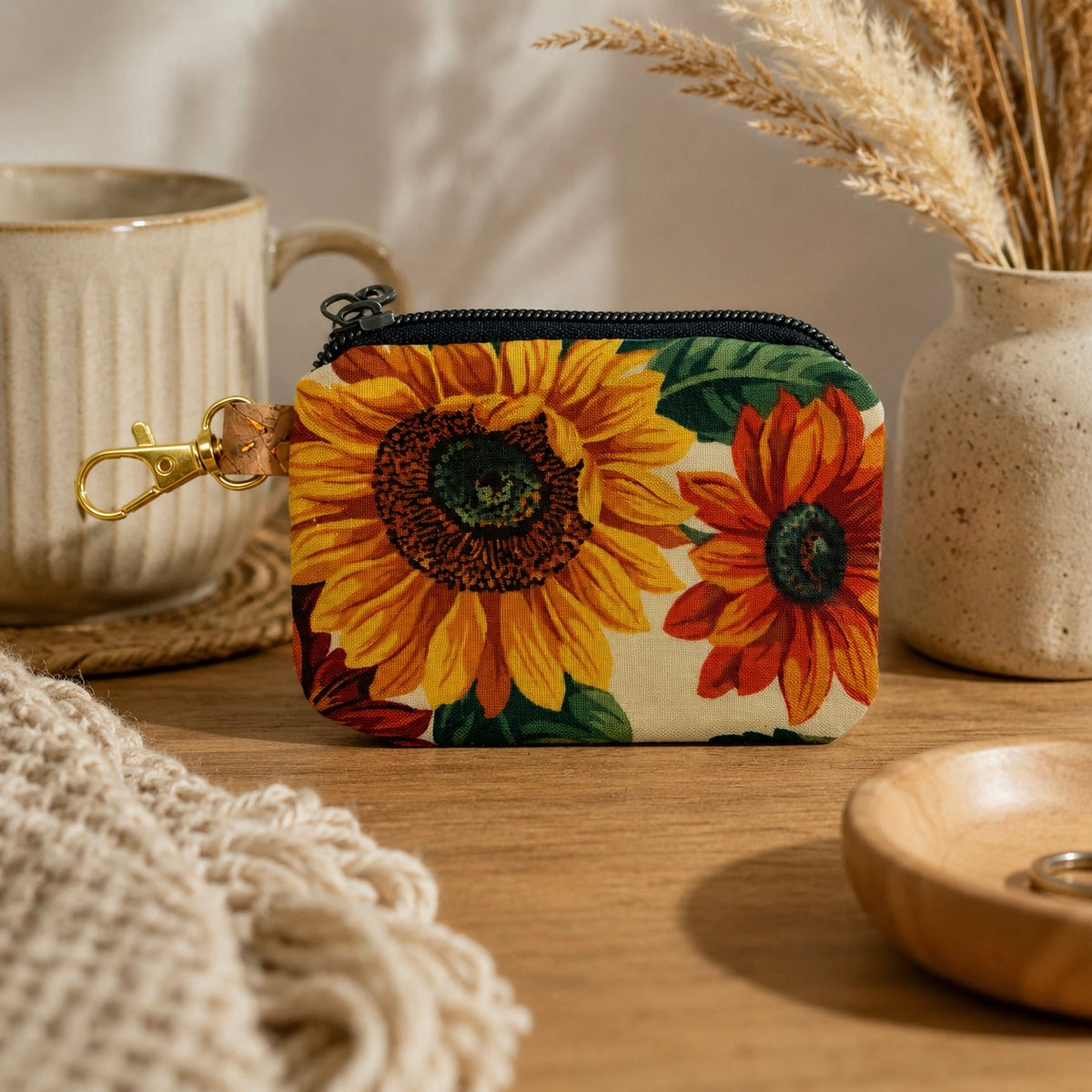 Sunflower Bloom Coin Purse product image