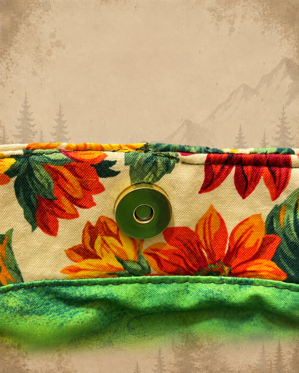 Floral Print Tote Bag product view 8