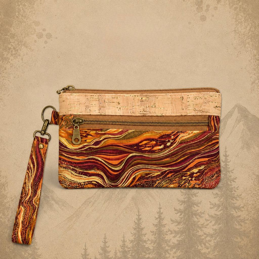 Metallic Wave Wristlet product view 2